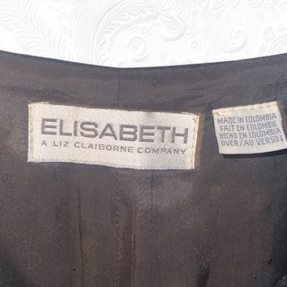 NWT Elizabeth by Liz Claiborne Wool Blend Tweed Midi Dress, Size Women’s 18 - Picture 4 of 9